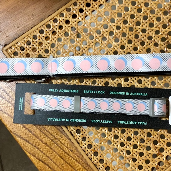 Matching Dog Collar + Leash Set Dots *NEW* MEDIUM - Picture 4 of 8